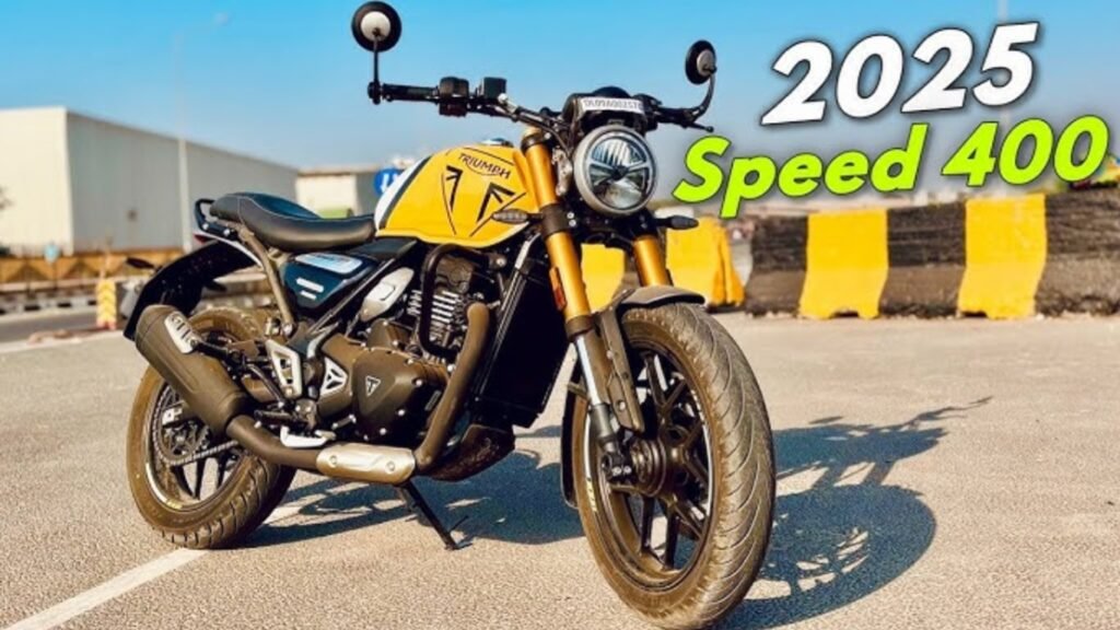 Triumph Speed 400 Tracker
